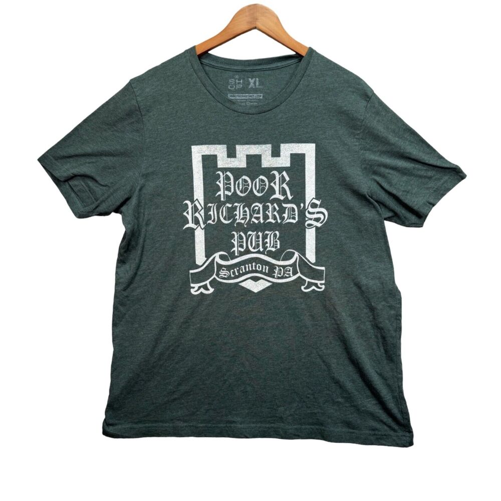 Poor Richard's Pub Scranton PA The Office TV Show Series T-Shirt Men's Sz XL